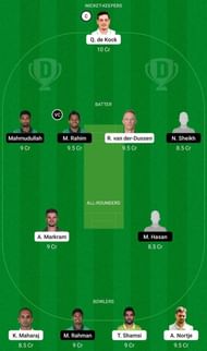 SA vs BAN Dream11 Fantasy Tip #1